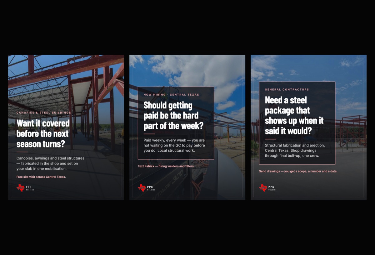 Paid social ad creative